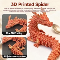 Dragão Chinês 3D Articulado com Efeito Glow - Decoração e Colecionável - imagem 5