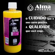 Shampoo Automotivo Alma Essence com Cera: Alto Rendimento e Efeito Snow Foam para Lavagem Perfeita - imagem 4