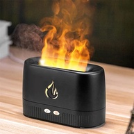 Umidificador Aromatizador com Efeito Chamas LED - Ambiente Relaxante e Perfumado - imagem 1