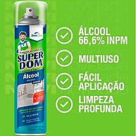 Álcool Spray 46% - Limpeza Rápida e Eficaz - imagem 2