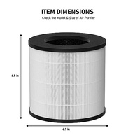 Filtro HEPA True 3-em-1 para Medify MA-14 | Substituição Premium com Até 99,97% de Eficiência - imagem 3