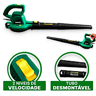 Soprador de Folhas Tekna 2000W: Potência e Eficiência - imagem 2