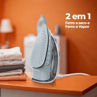 Ferro 2 em 1 Cadence: Praticidade e Eficiência! - imagem 2
