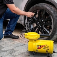 Motocompressor de Ar Diafragma JETFACIL PLUS 1/3CV - Potência e Eficiência Sem Óleo - imagem 3