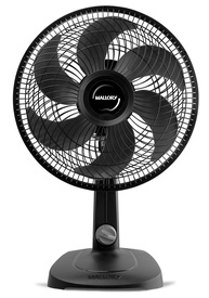 Ventilador de Mesa Mallory Turbo Compact 30cm | Silencioso, 6 Pás, Oscilação e Eficiência Energética A - imagem 1