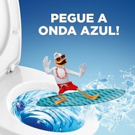 Pato Detergente Sanitário Gel Adesivo com Aplicador Azul 38g + 6 Discos - Limpeza Prática e Eficiente - imagem 3