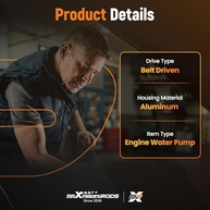 Bomba de Água maXpeedingrods AW6244 para Mini Cooper 1.6L (2007-2016) - Resfriamento Eficiente - imagem 3
