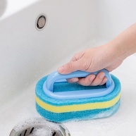 Esponja com Cabo Multiuso para Cozinha, Banheiro e Azulejos - Limpeza Eficiente e Confortável - imagem 5
