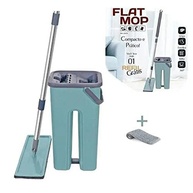 Flat Mop com 1 Refil Extra - Limpeza Fácil e Eficiente com Microfibras - imagem 4