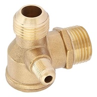 Válvula de Retenção 90° em Latão para Compressor de Ar - Alta Resistência e Fluxo Eficiente - imagem 5