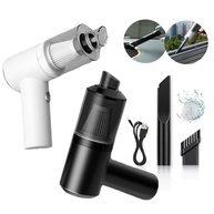 Mini Aspirador Portátil Sem Fio USB Recarregável Bivolt 120W: Limpeza Rápida e Eficiente! - imagem 2