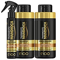 Eico Mandioca: Kit Cabelos Fortes e Saudáveis - imagem 1