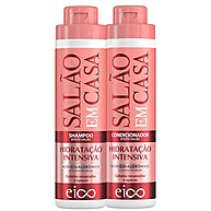 Eico Shampoo e Condicionador Hidratação Intensiva com Ácido Hialurônico 1550ml - imagem 1