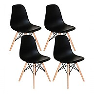 Mesa 90cm com 4 Cadeiras Eames Eiffel - imagem 2