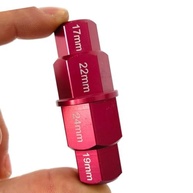 Ferramenta Eixo Sextavado Moto 17-24mm: Facilite a Manutenção do Eixo Dianteiro - imagem 5