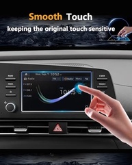 Película Protetora de Vidro Temperado VEIROOM para Hyundai Elantra 2021-2025 (8" Tela) - imagem 4