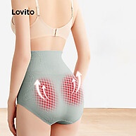Shapewear Lovito Morandi Verde: Modeladora Casual de Alta Elasticidade - imagem 2