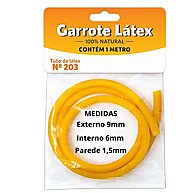 Elástico Garrote Látex 1m Nº203 – Alta Elasticidade! - imagem 1