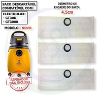 Sacos Descartáveis para Aspirador Electrolux GT30N/GT3000 - 3 Unidades com Bocal 4,5cm - imagem 3
