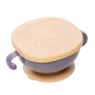 Bowl com Tampa e Ventosa Baby Elefante Rosa - Seguro e Divertido para Refeições Infantil - imagem 2