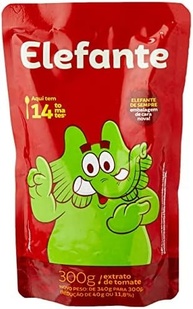 ELEFANTE EXTRATO TOMATE SACHE 300G - imagem 3