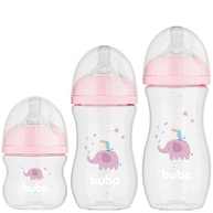 elefante-rosa-120270330ml-sistema-3-buba-flow-a-anticolico-mamadeiras-kit-easy-a