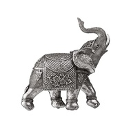 Elefante Decorativo Raj em Polirresina - Sorte e Elegância para sua Casa - imagem 2