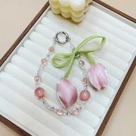 Chaveiro e Cordão de Celular Tulipa: Luxo e Elegância - imagem 3