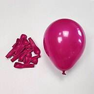 50 Balões Rosa Pink 7 Polegadas para Festas: Decore com Elegância - imagem 1