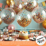 Balão Bubble Transparente: Decore com Elegância! - imagem 2