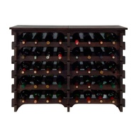 Adega de Vinho Imbuia: 40 Garrafas com Elegância - imagem 2