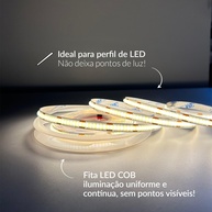 Fita LED Branco Frio: Ilumine com Elegância! - imagem 2