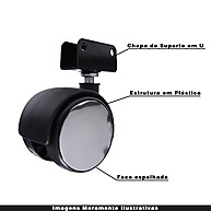 Rodízios Espelhados Celsus: Mobilidade com Elegância - imagem 2