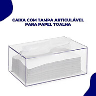 Caixa Acrílica Articulável: Organize com Elegância! - imagem 2