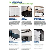 Armário Aéreo Cozinha Branco: Organize com Elegância! - imagem 2