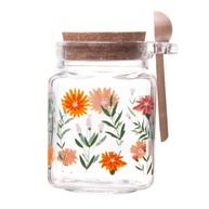 Pote de Vidro Lyor Flora: Organize com Elegância! - imagem 2