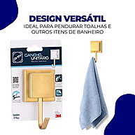 Gancho Dourado Fosco: Organize com Elegância! - imagem 2