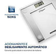 Balança Digital Mondial BL-03: Pese-se com Elegância! - imagem 2