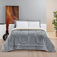 Coberdrom Casal Queen Sherpa: Aconchego e Elegância - imagem 1