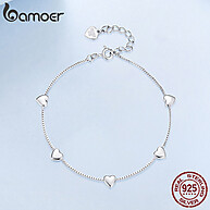 Pulseira Prata 925 Bamoer: Amor e Elegância - imagem 2