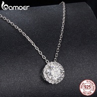 Colar Moissanite Bamoer: Brilho e Elegância - imagem 2