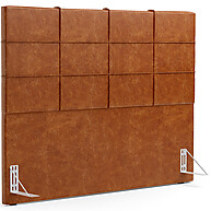 Kit Cabeceira + Puff Roma King 195cm – Conforto e Elegância - imagem 2