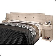 Cabeceira Box Extensiva Bruna Amarula: Conforto e Elegância - imagem 2