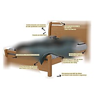 Cama de Casal Reali 140 Amêndoa: Conforto e Elegância - imagem 2