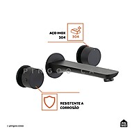 Torneira Parede Duplo Comando: Conforto e Elegância - imagem 2