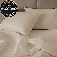 Jogo de Cama Casal 300 Fios: Conforto e Elegância - imagem 2