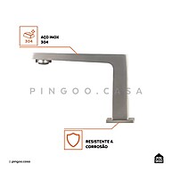 Torneira Banheiro Inox Japurá: Conforto e Elegância - imagem 2