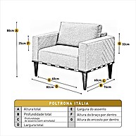 Poltrona Bella Luxo: Conforto e Elegância - imagem 2