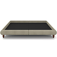 Cama King Size Linho Bege Otto: Conforto e Elegância - imagem 2