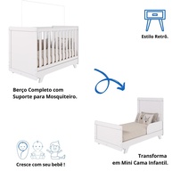 Quarto Bebê Retrô: Conforto e Elegância - imagem 2